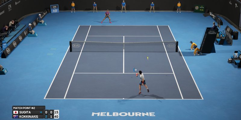 AO International Tennis - PC Game Screenshot