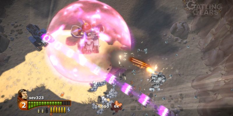 Gatling Gears - PC Game Screenshot