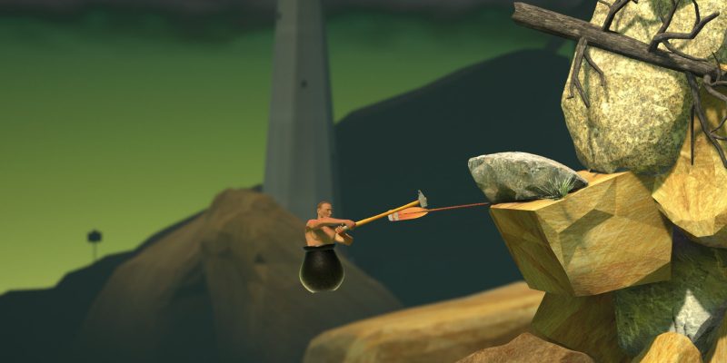 Getting Over It with Bennett Foddy - PC Game Screenshot