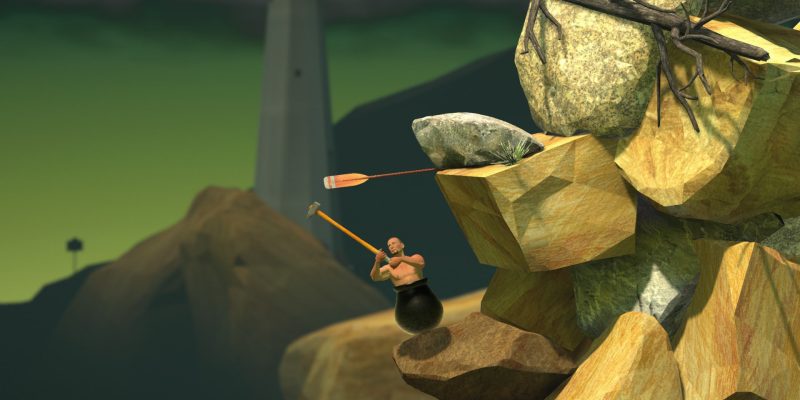 Getting Over It with Bennett Foddy - PC Game Screenshot