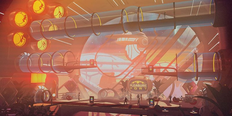 Headlander - PC Game Screenshot