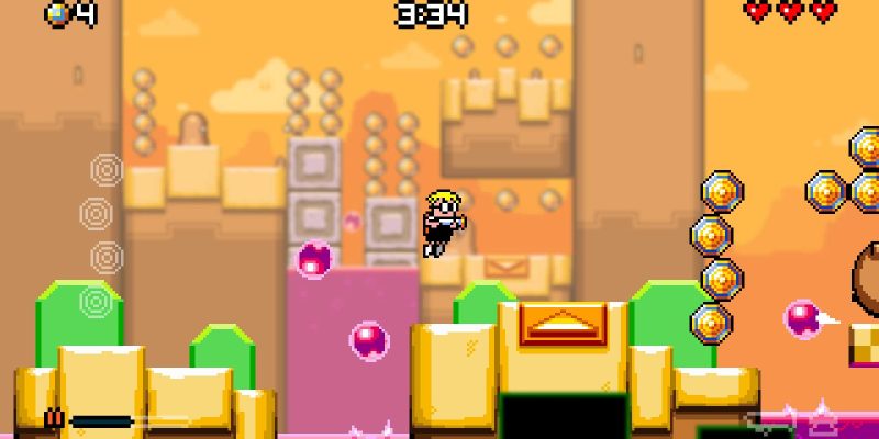 Mutant Mudds Super Challenge - PC Game Screenshot