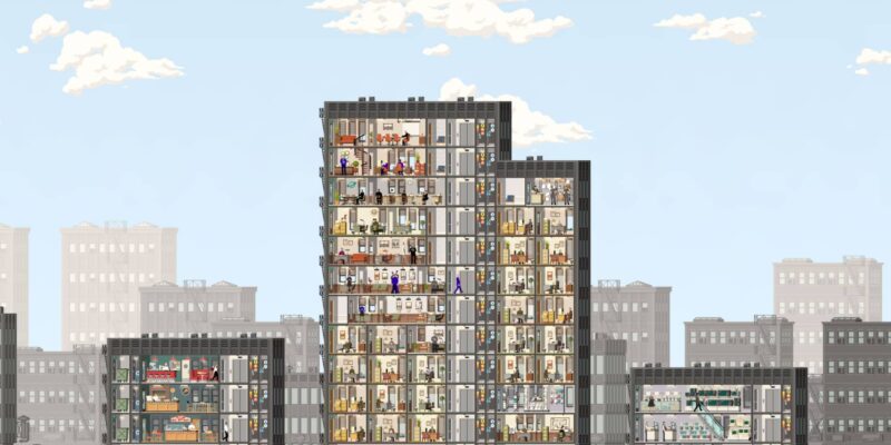 Project Highrise - PC Game Screenshot