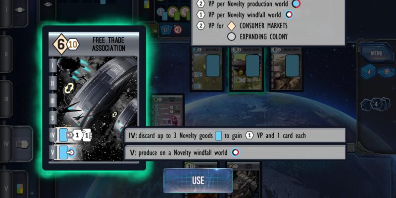 Race for the Galaxy - PC Game Screenshot