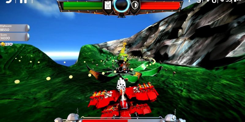 Red Barton and The Sky Pirates - PC Game Screenshot