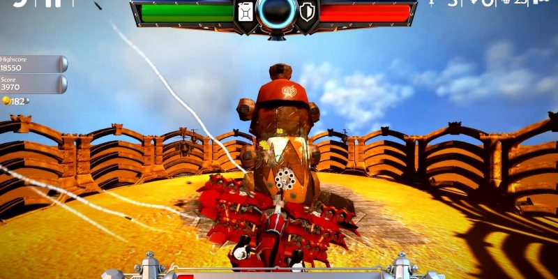 Red Barton and The Sky Pirates - PC Game Screenshot