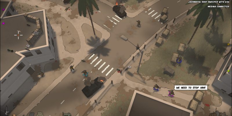 RUNNING WITH RIFLES - PC Game Screenshot