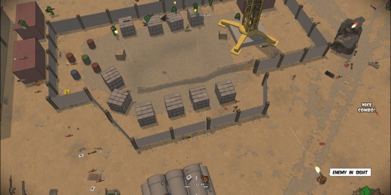 RUNNING WITH RIFLES - PC Game Screenshot