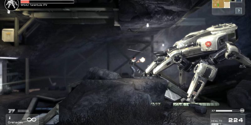 Shadow Complex Remastered - PC Game Screenshot
