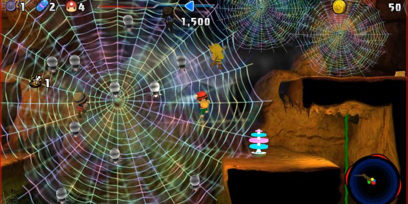 Spelunker Party! - PC Game Screenshot