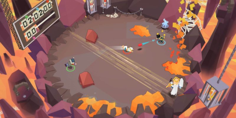 Stikbold! A Dodgeball Adventure - PC Game Screenshot