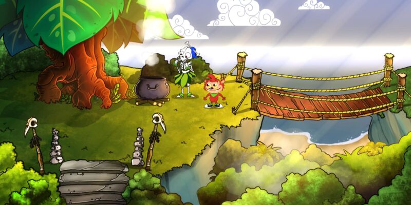 The Secret Monster Society – Chapter 1: Monsters, Fires and Forbidden Forests - PC Game Screenshot