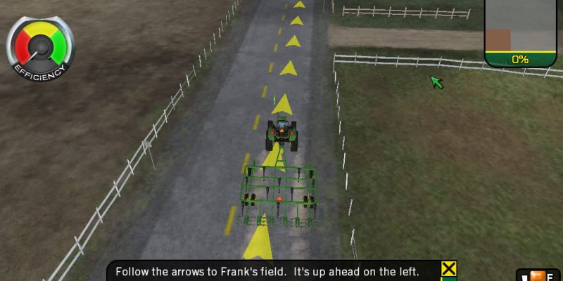 John Deere: Drive Green - PC Game Screenshot