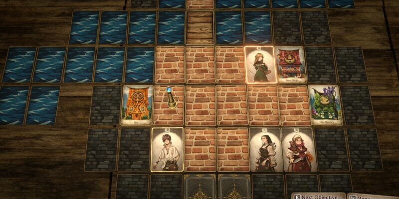 Voice of Cards: The Isle Dragon Roars - PC Game Screenshot